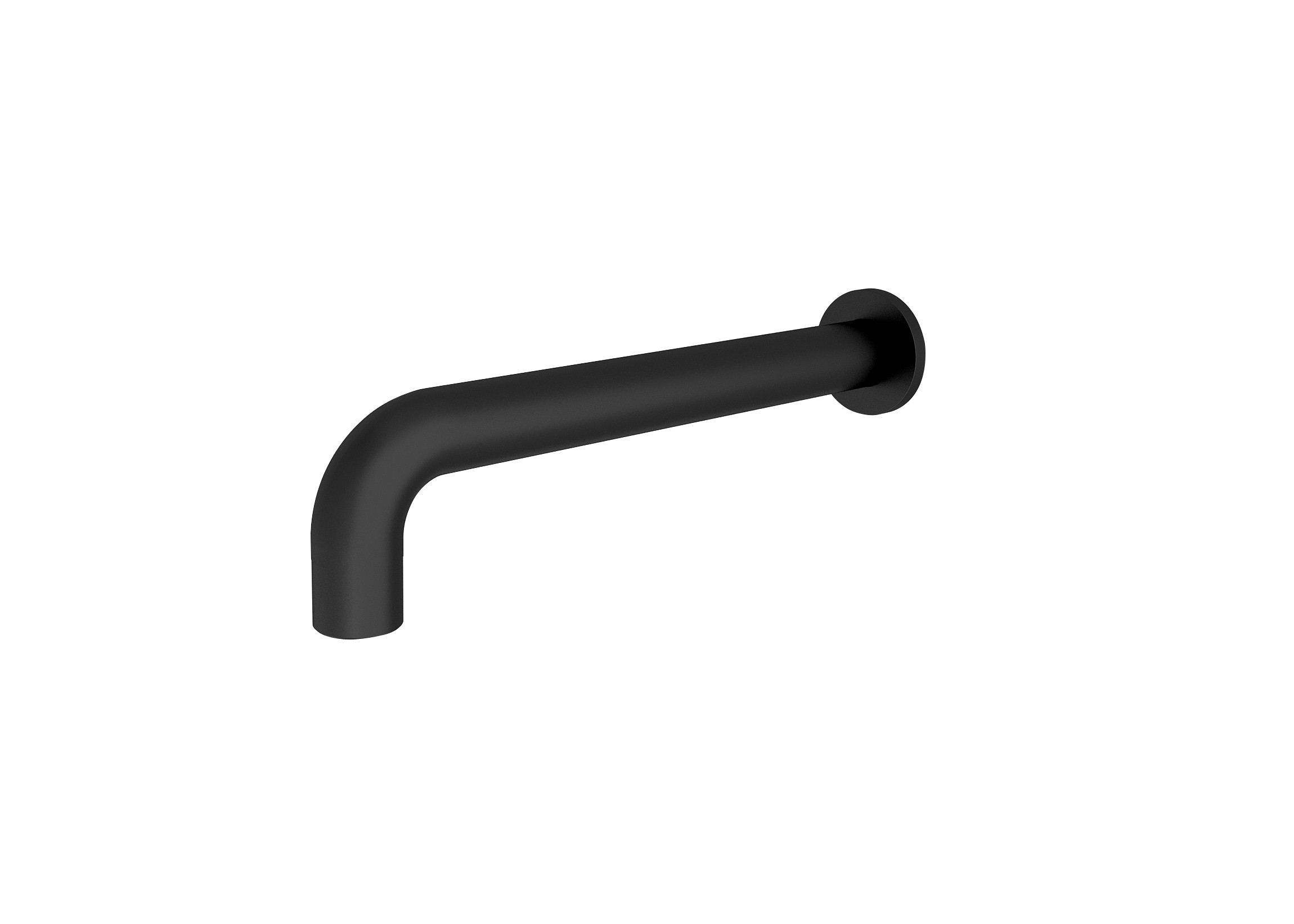 ORB BATH SPOUT MATT BLACK 