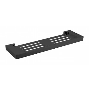 Shower shelf , matt black 