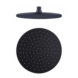 NOVA rain shower head 200mm black 