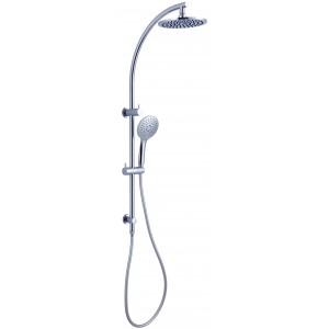 Peta twin shower set chrome