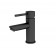 ORB inset basin mixer matt black