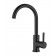 ORB gooseneck kitchen mixer matt black 